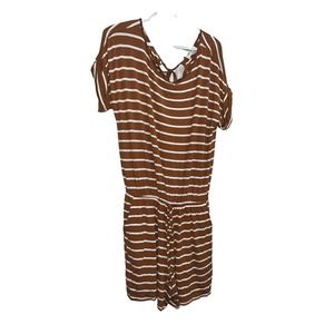 Zenana Stripped Romper‎ Size XL